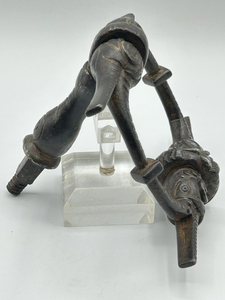 Heurtoir en fer forgé-photo-4