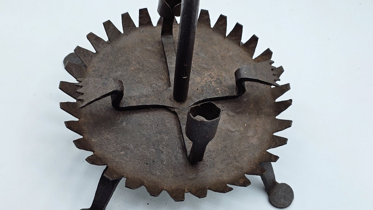 Chandelier en fer forgé -photo-3