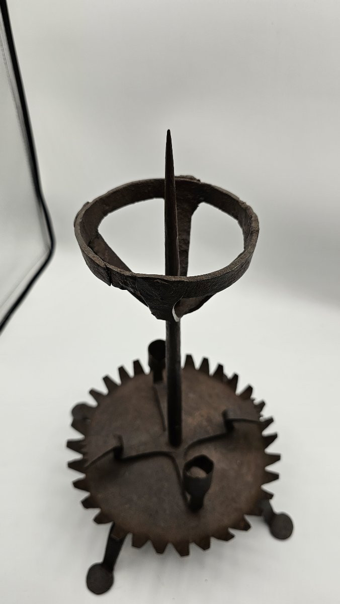 Chandelier en fer forgé -photo-4