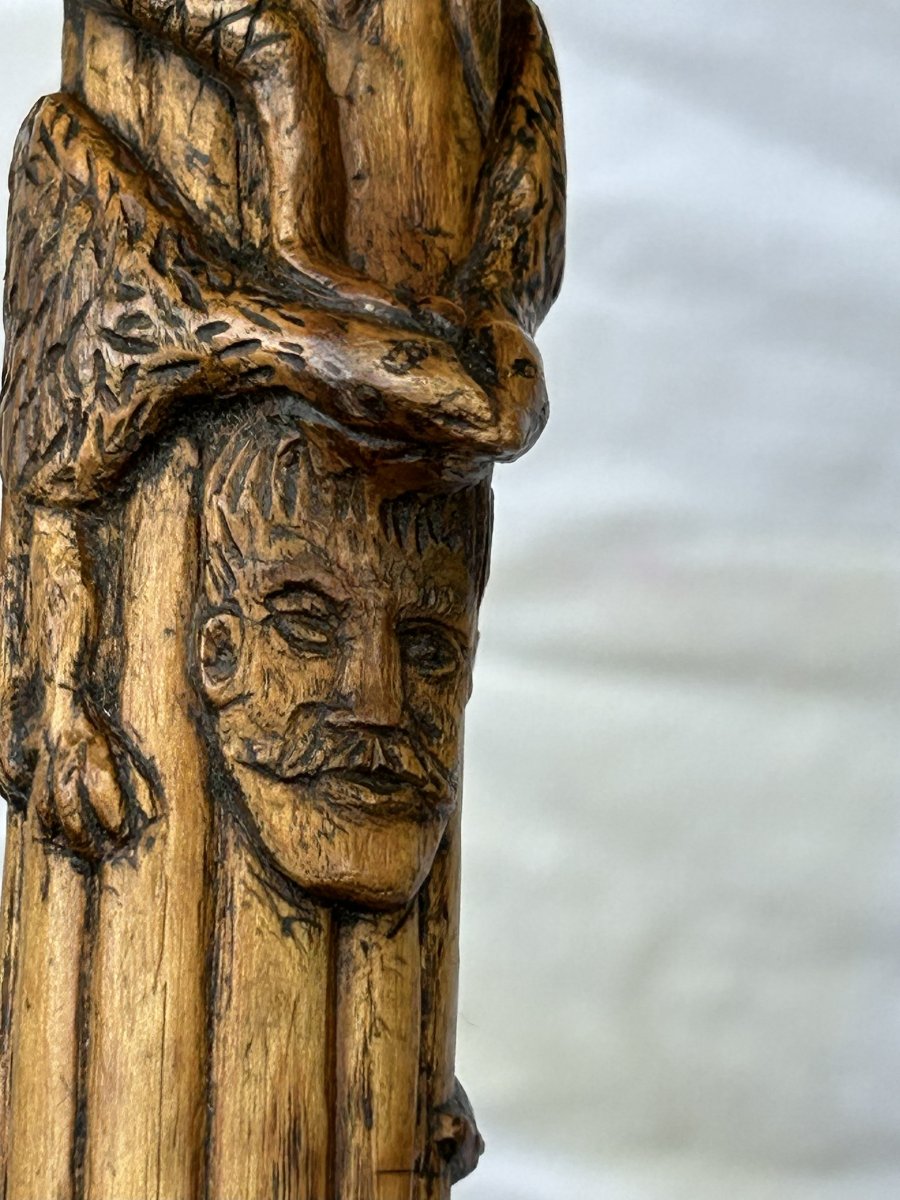 Canne Bâton de marche en bois-photo-3