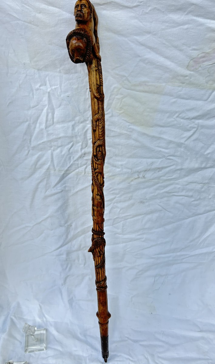 Canne Bâton de marche en bois