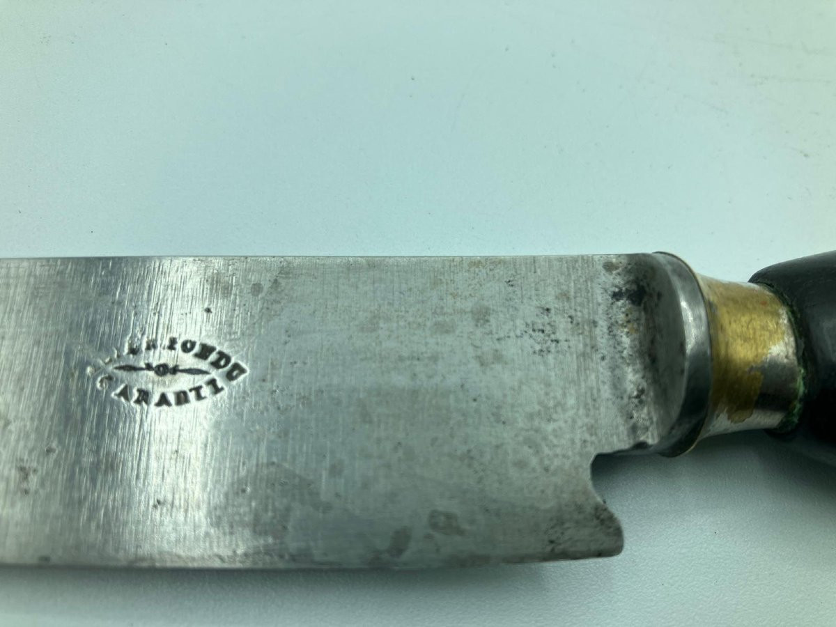 Couteau  en fer forgé-photo-3