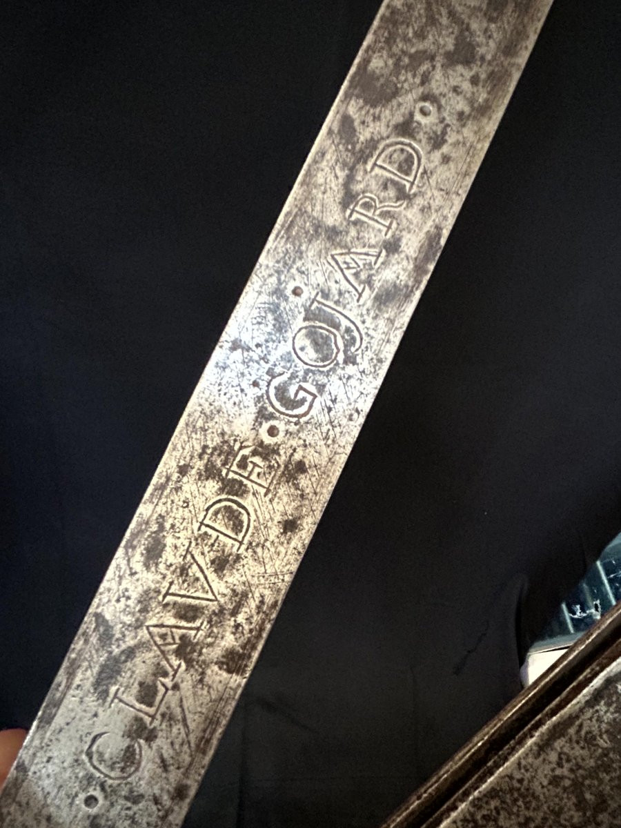 Compas en fer forgé  XVIIIe siècle-photo-4