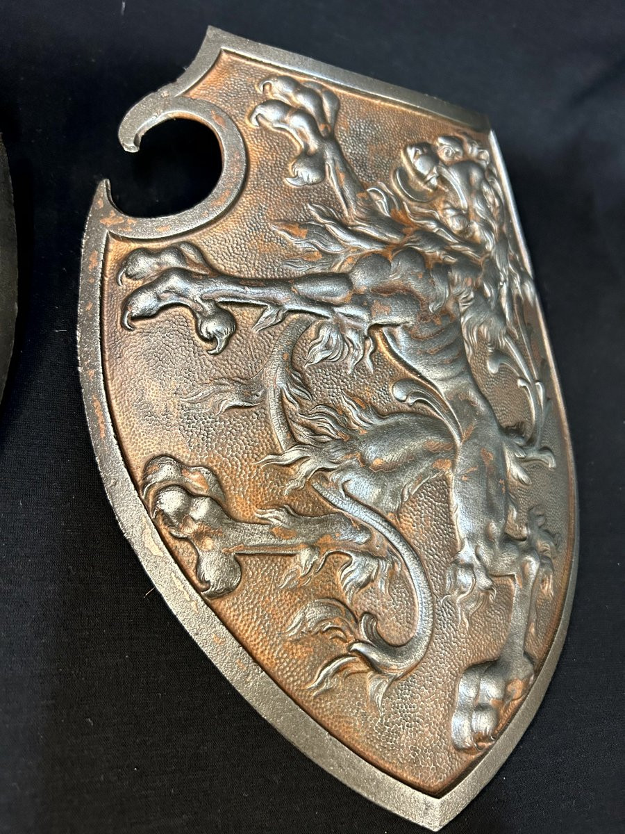 Petits boucliers en fonte de fer-photo-1