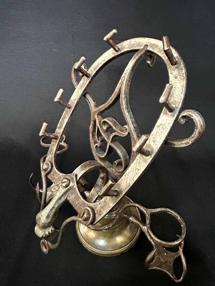 Encrier en fer forgé-photo-2