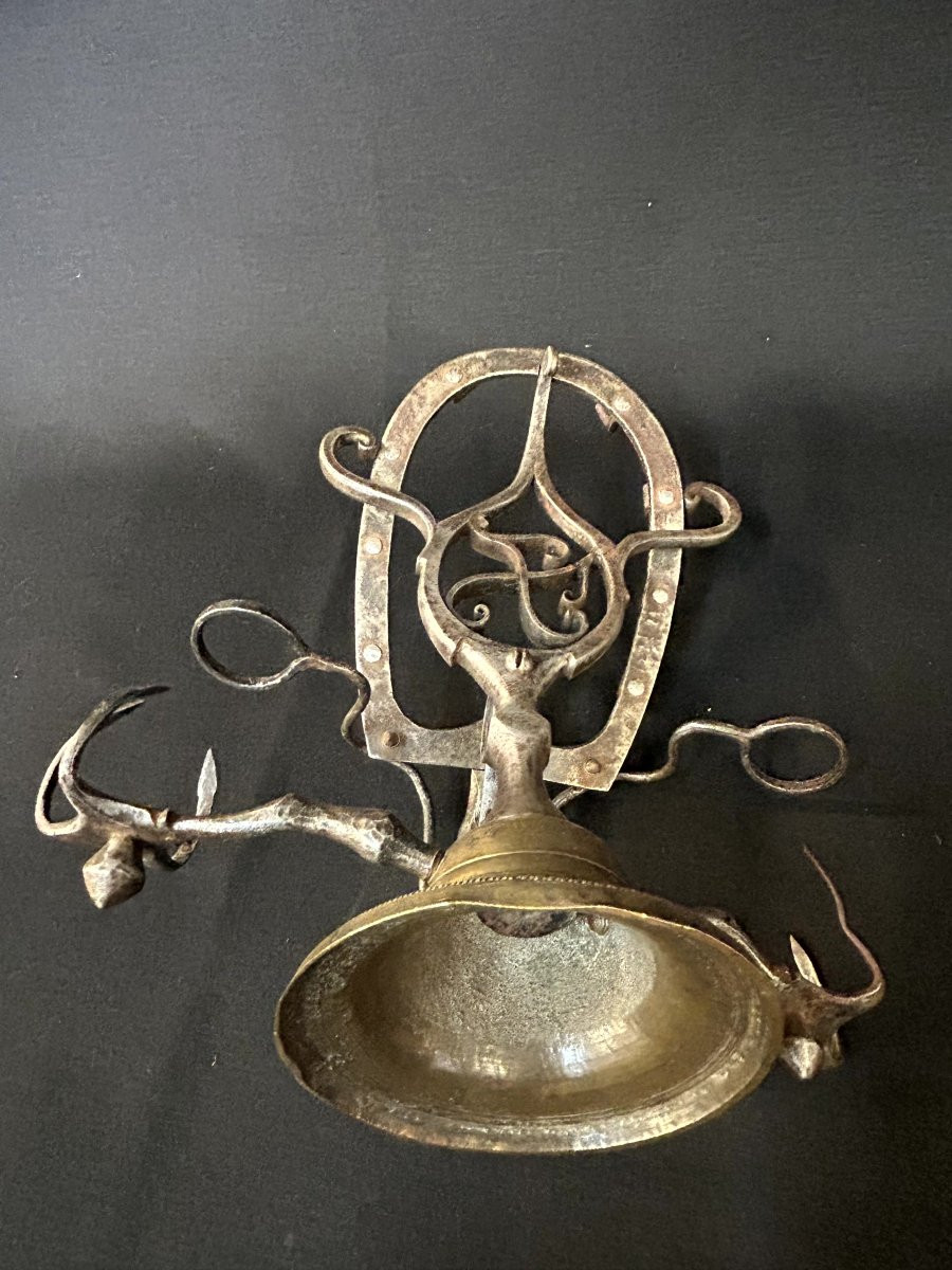 Encrier en fer forgé-photo-3