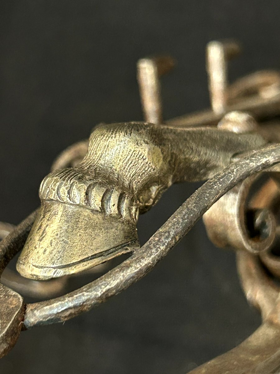 Encrier en fer forgé-photo-5