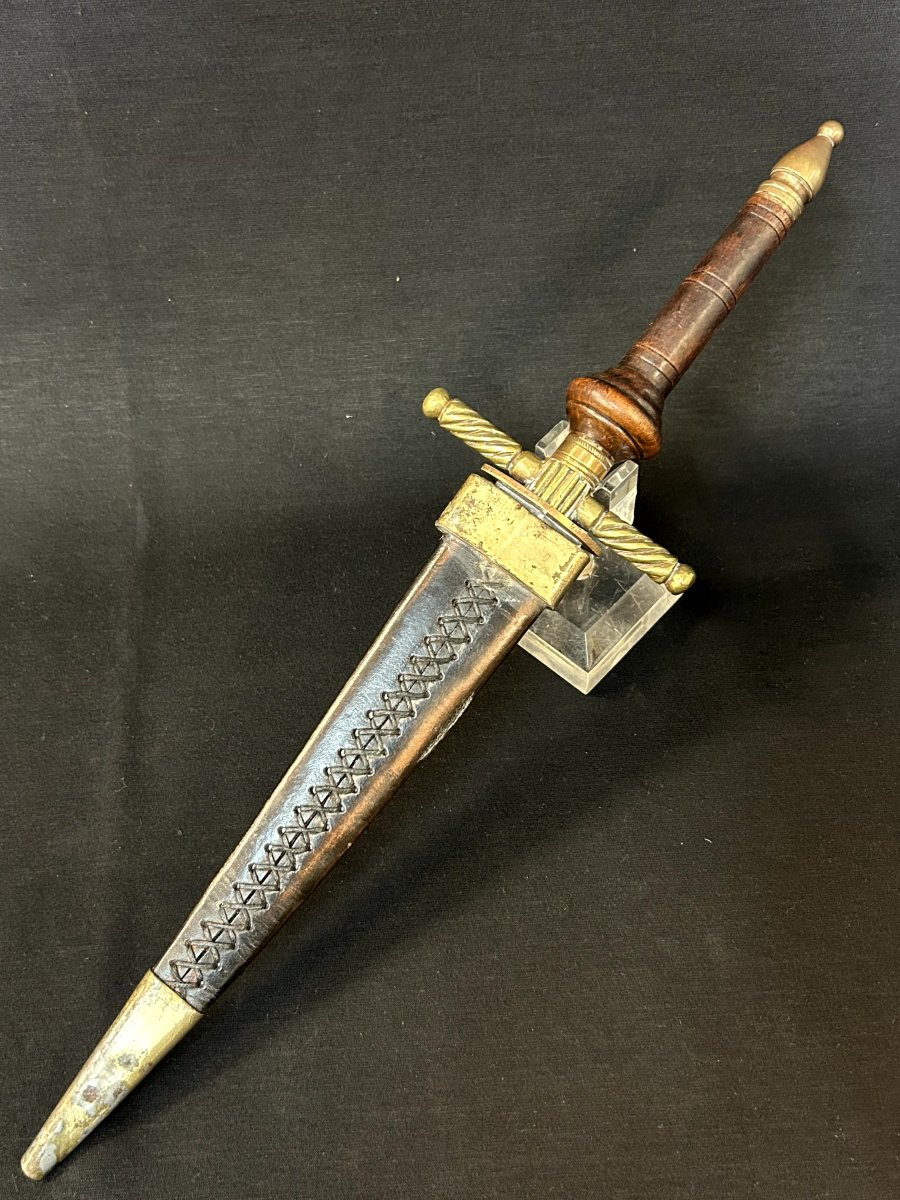 Bayonet à tampon en fer forgé-photo-1