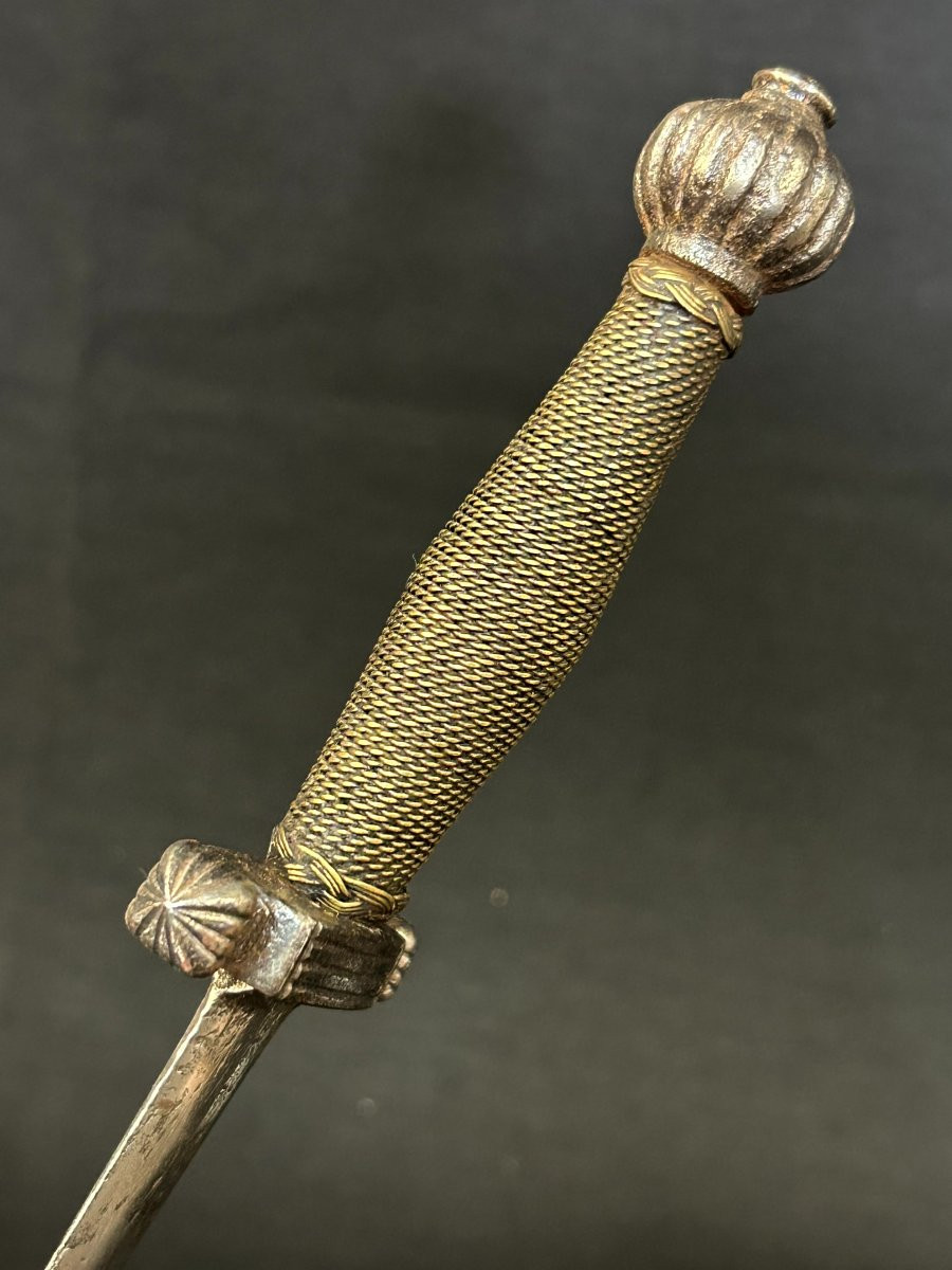 Couteau à lame en fer forgé  stiletto-photo-2