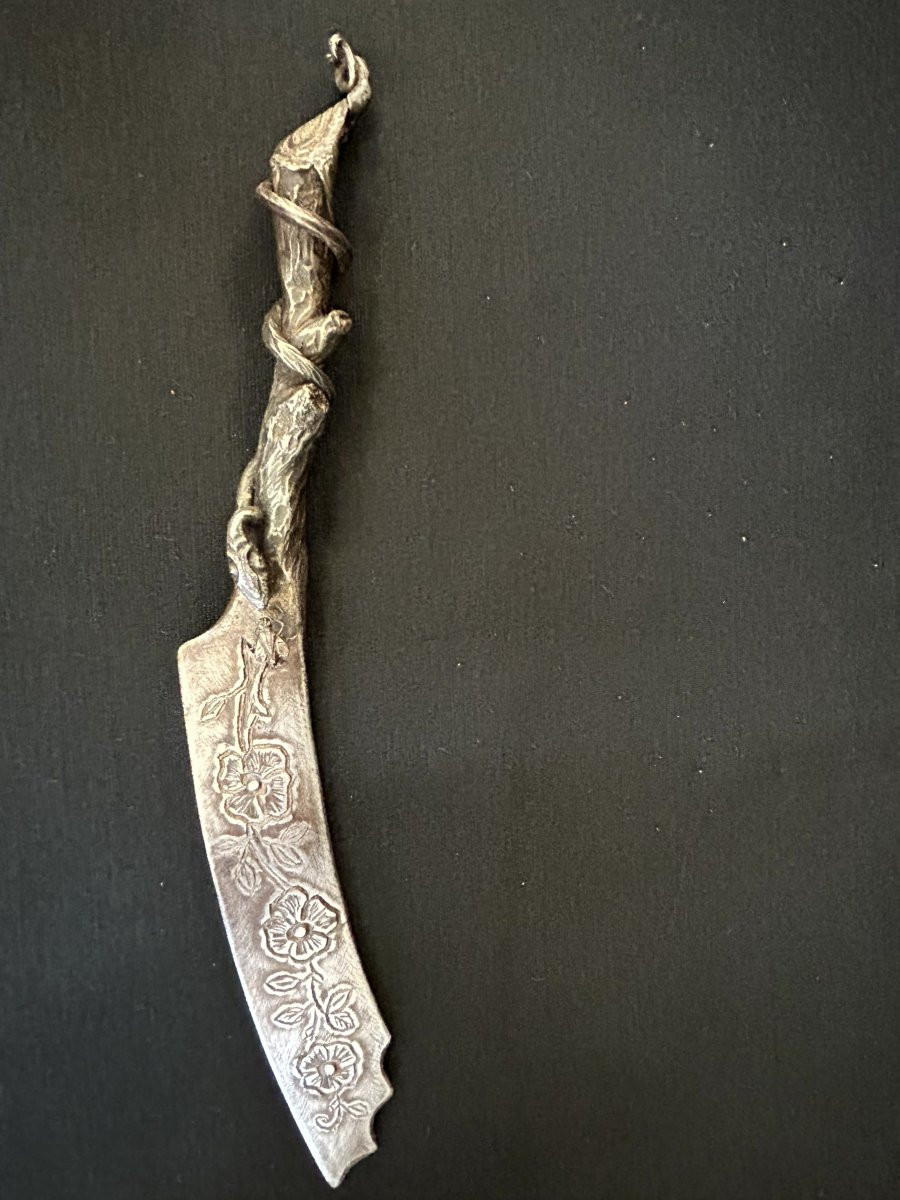 Coupe-papier en fer forgé-photo-5