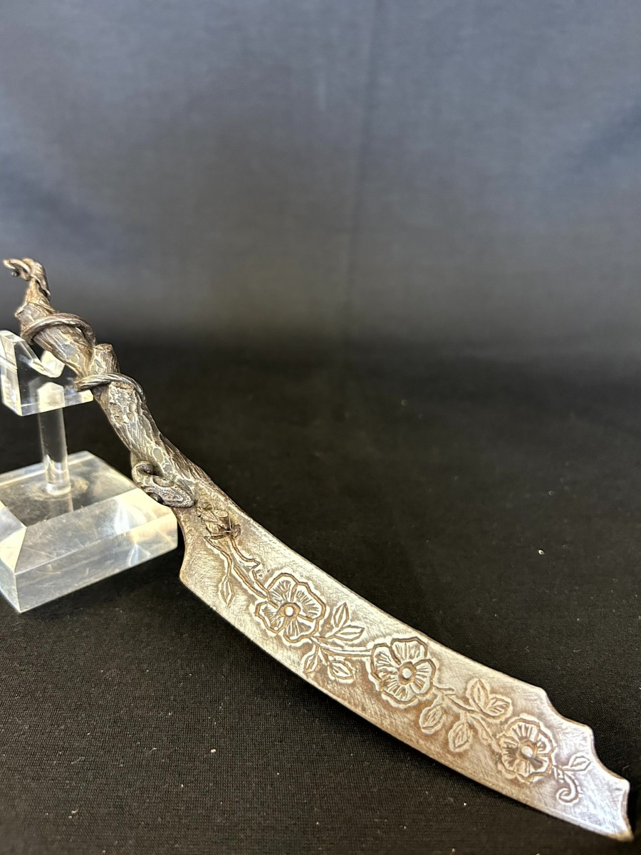 Coupe-papier en fer forgé