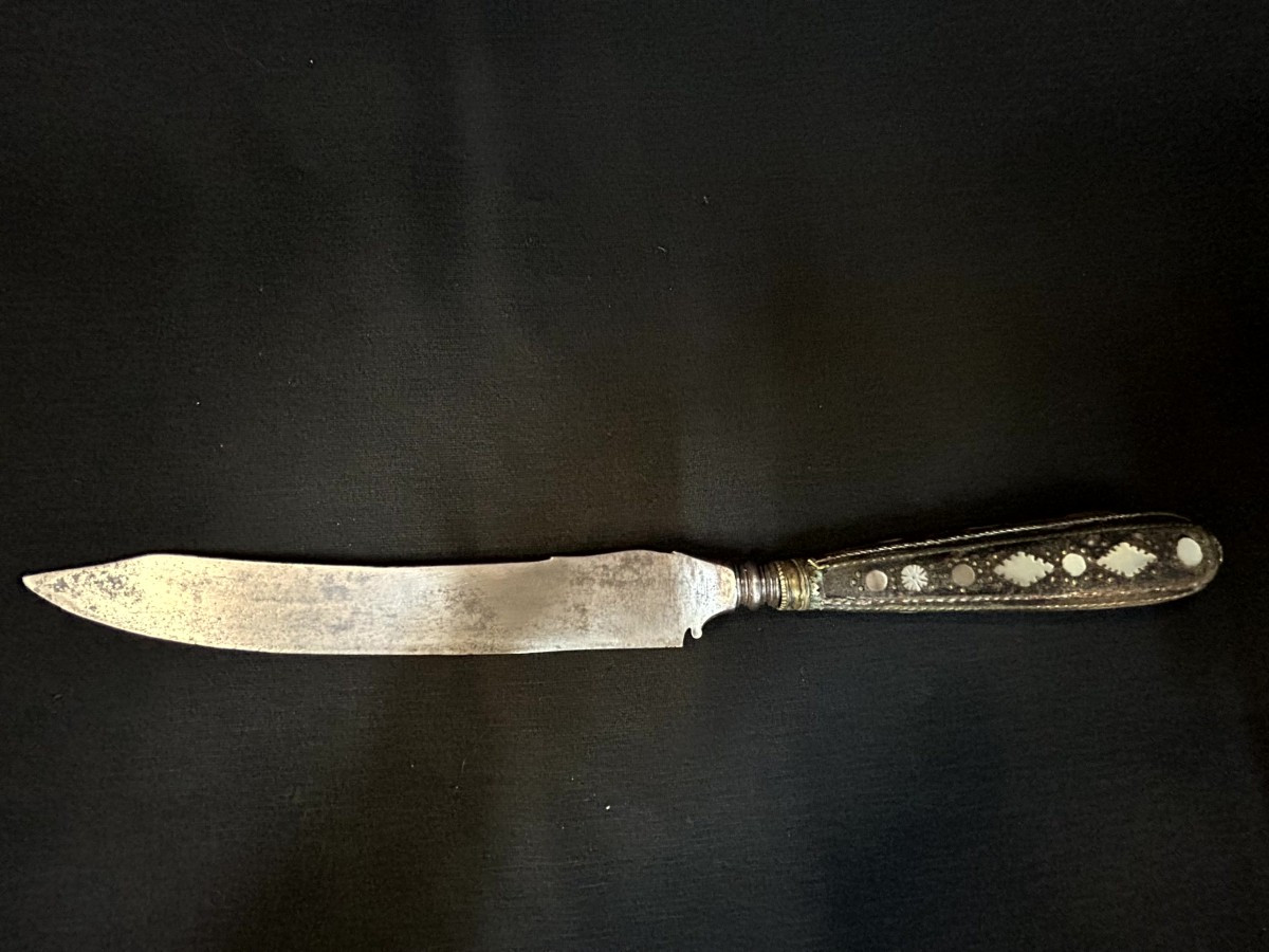 Forged Iron Hunting Knife