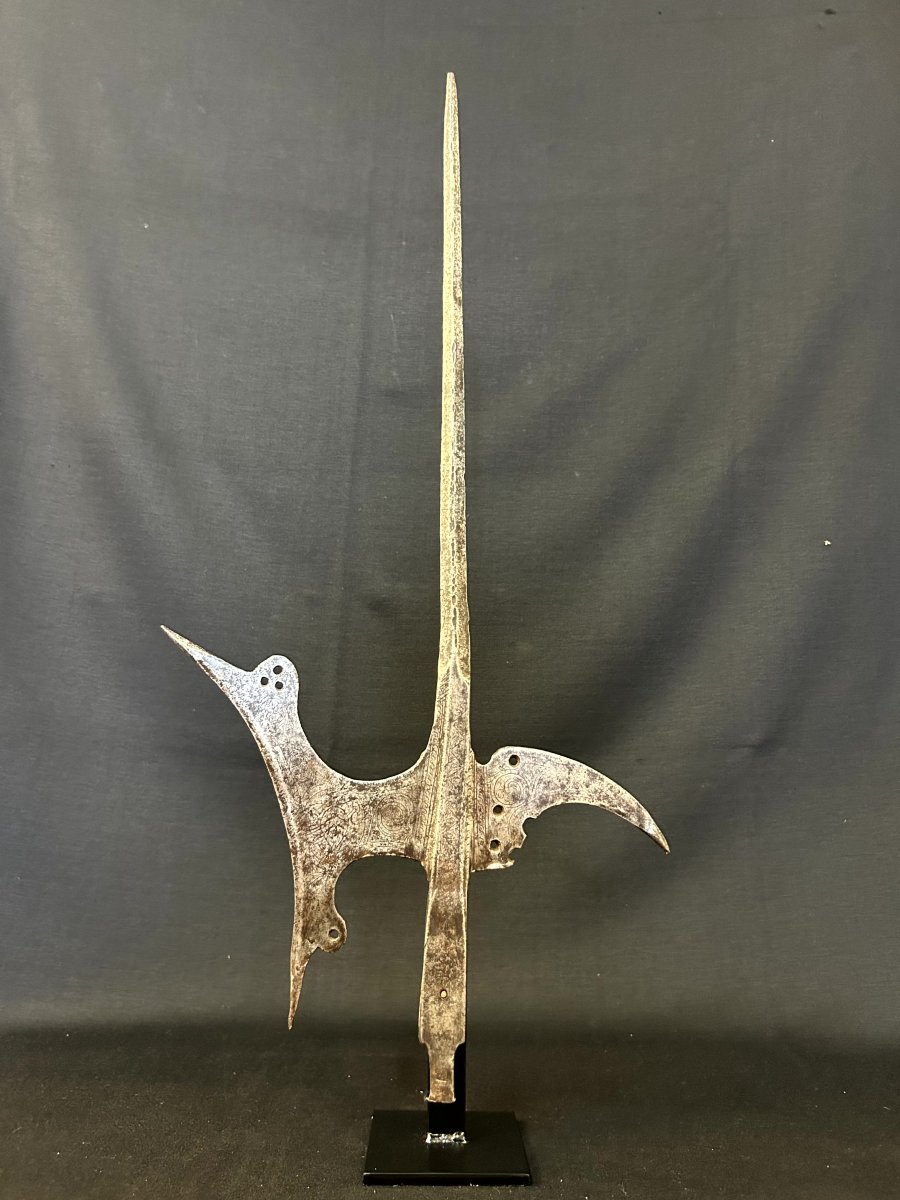Forged Iron Halberd-photo-2