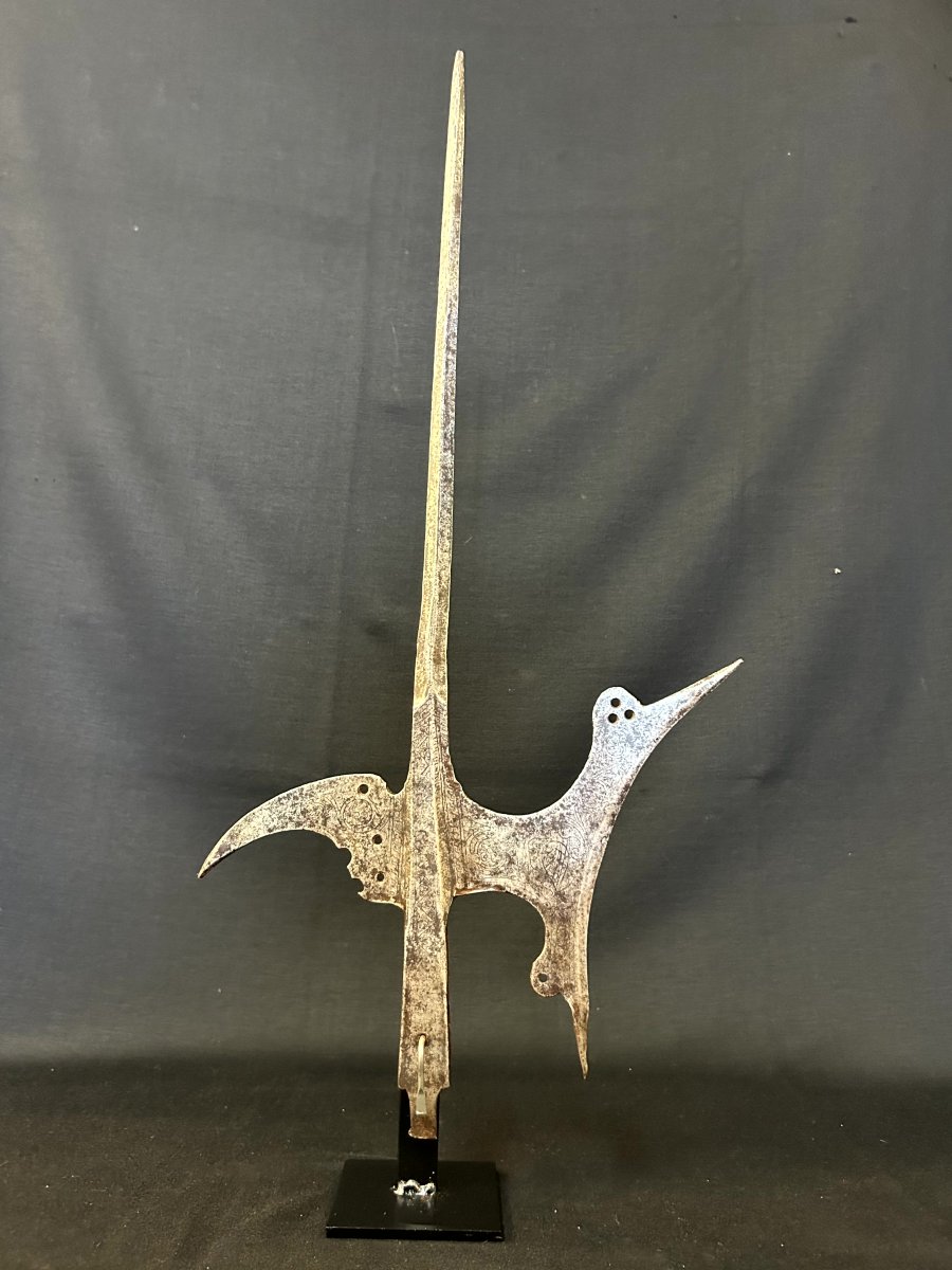 Forged Iron Halberd-photo-3