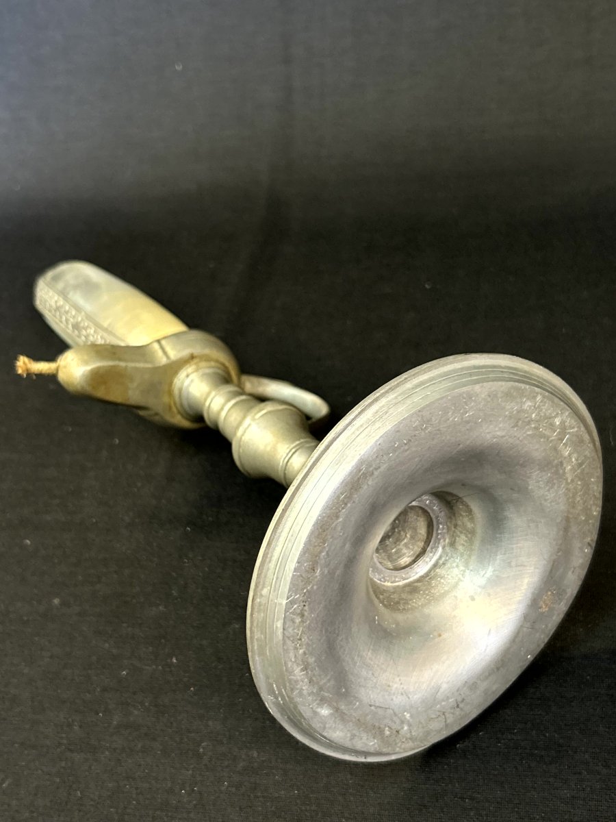 Pewter Oil Lamp-photo-3