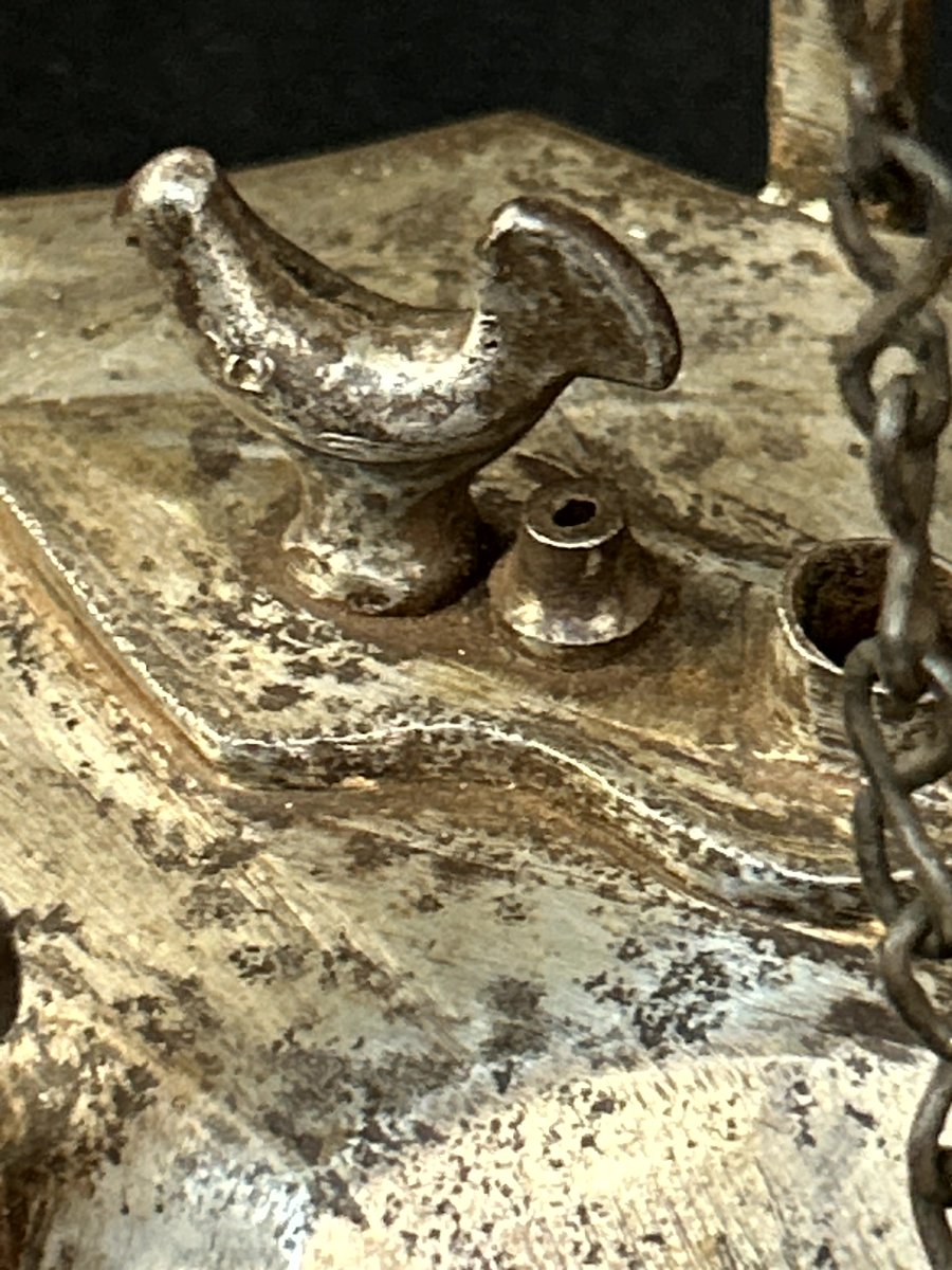 Wrought-iron Oil Lamp-photo-3