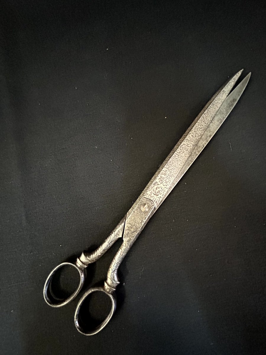Forged Iron Tailor's Scissors-photo-2