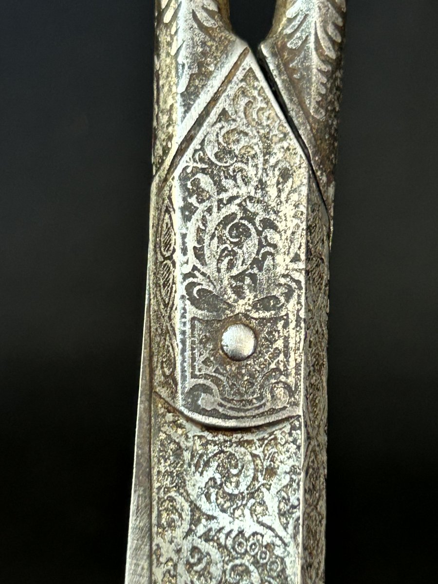 Forged Iron Tailor's Scissors-photo-2
