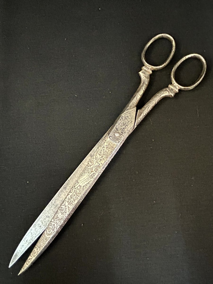 Forged Iron Tailor's Scissors-photo-3