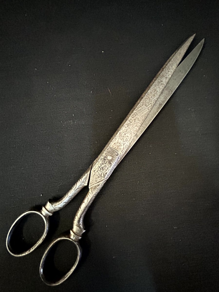 Forged Iron Tailor's Scissors