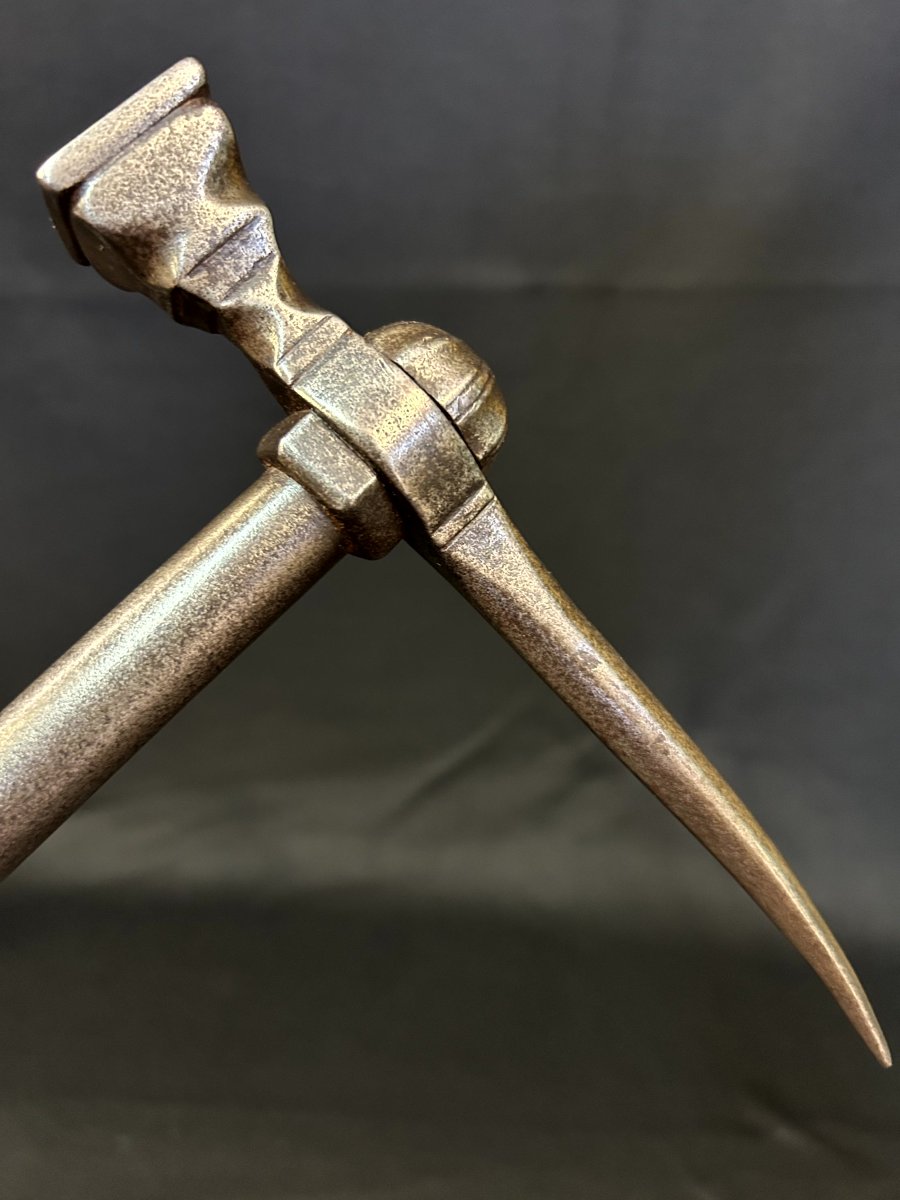 Forged Iron War Hammer-photo-3