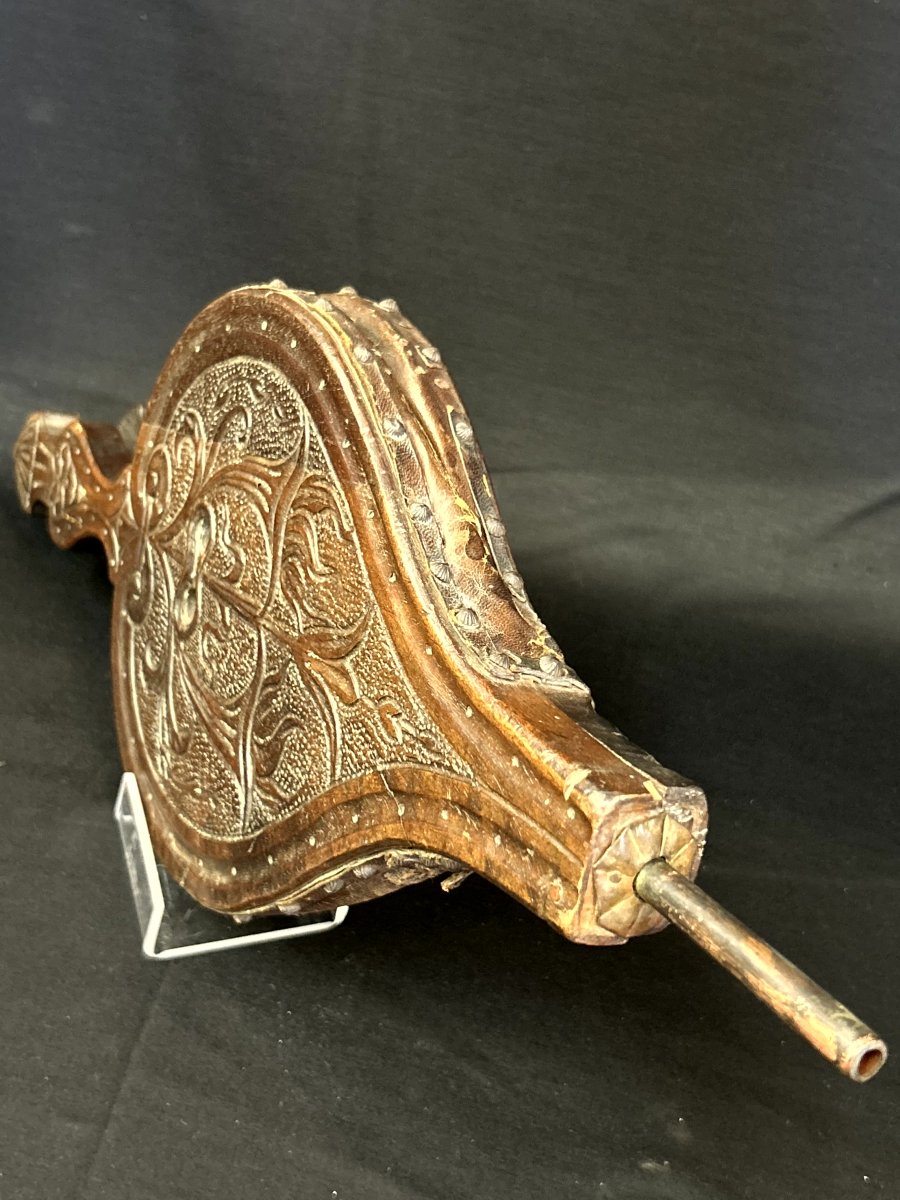 Pare-fumée en bois pour cheminée-photo-2