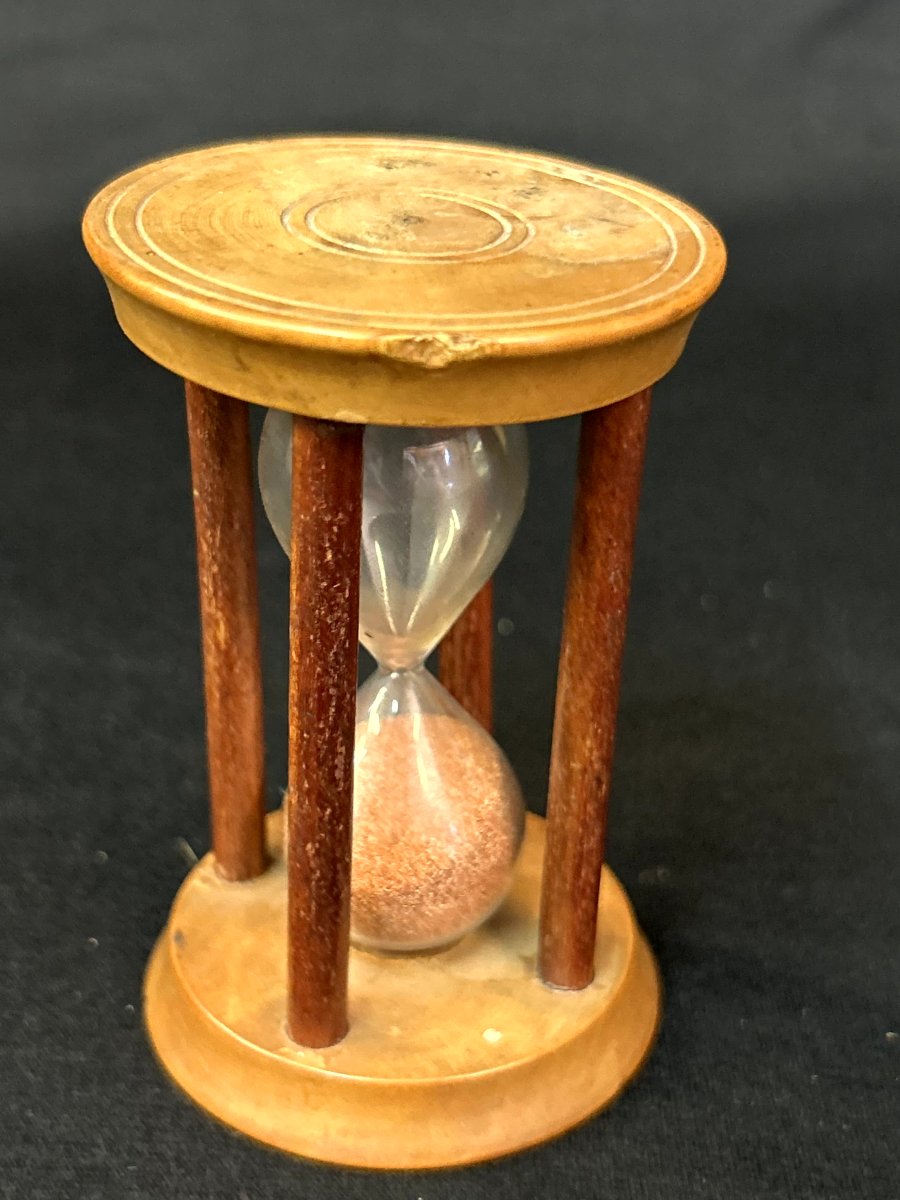 Small Wooden Hourglass