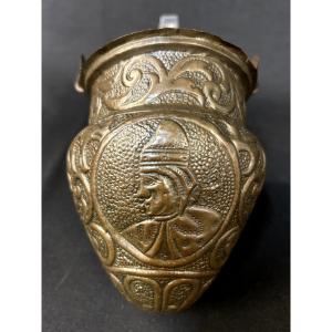 Seau vénitien en cuivre