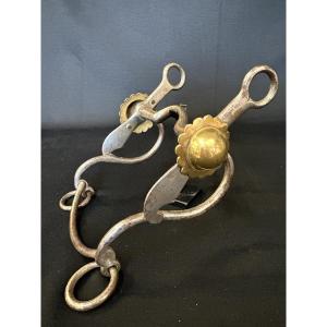 Mors de cheval en fer forgé