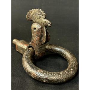 Bague Anneau décorée en fer forgé