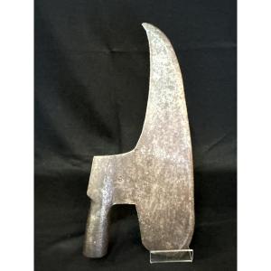 Forged-iron Battle Axe