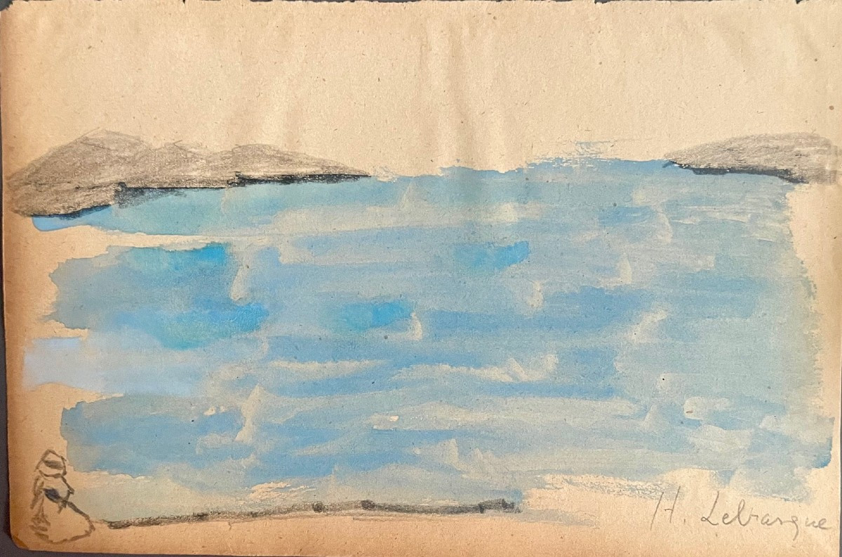 PROMENEUR SUR LA PLAGE