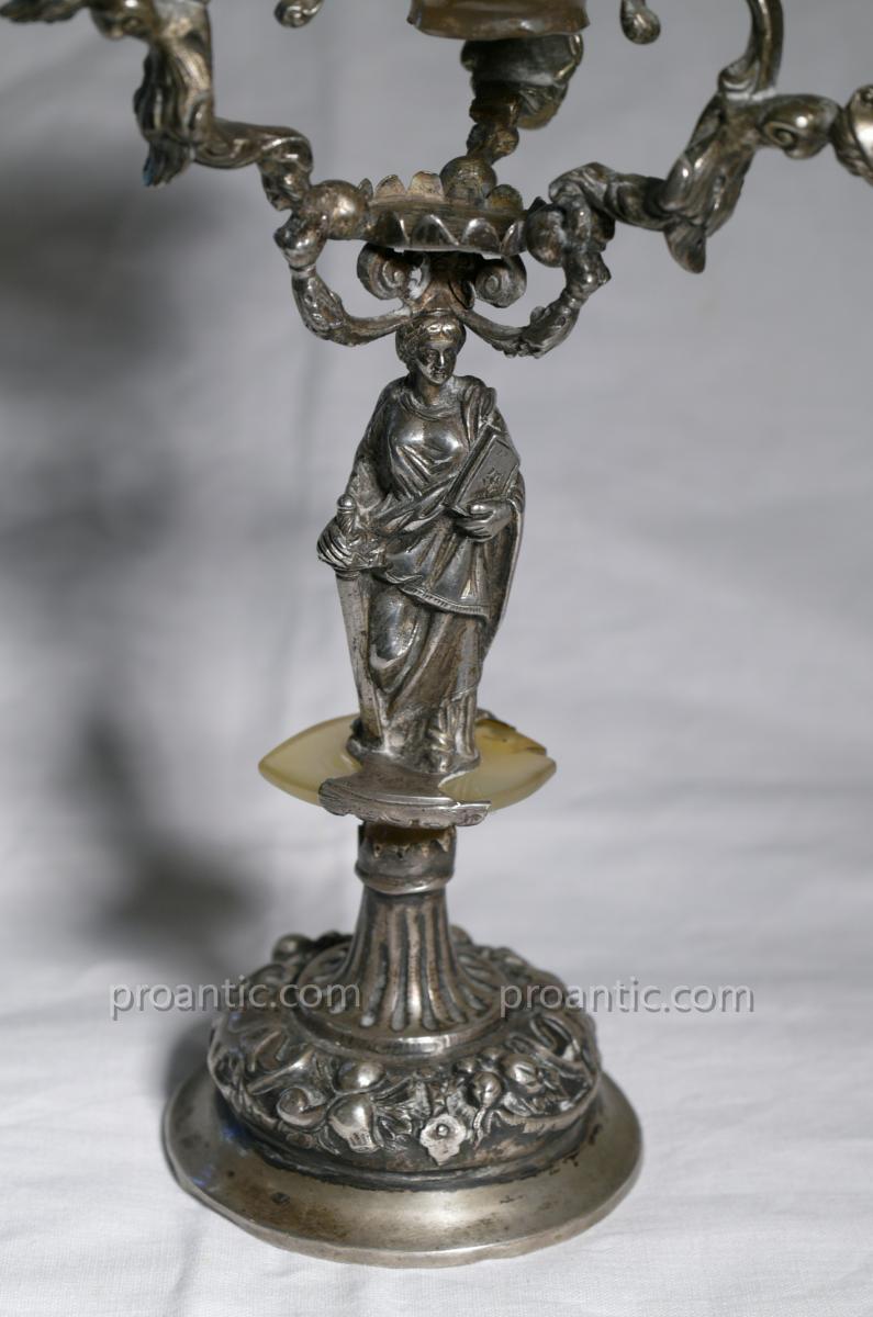 Beautiful, Rare Silver Cup 'classic Figure'-photo-3
