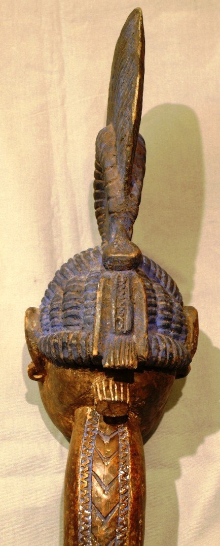 Rare Yoruba Wooden Head-photo-2