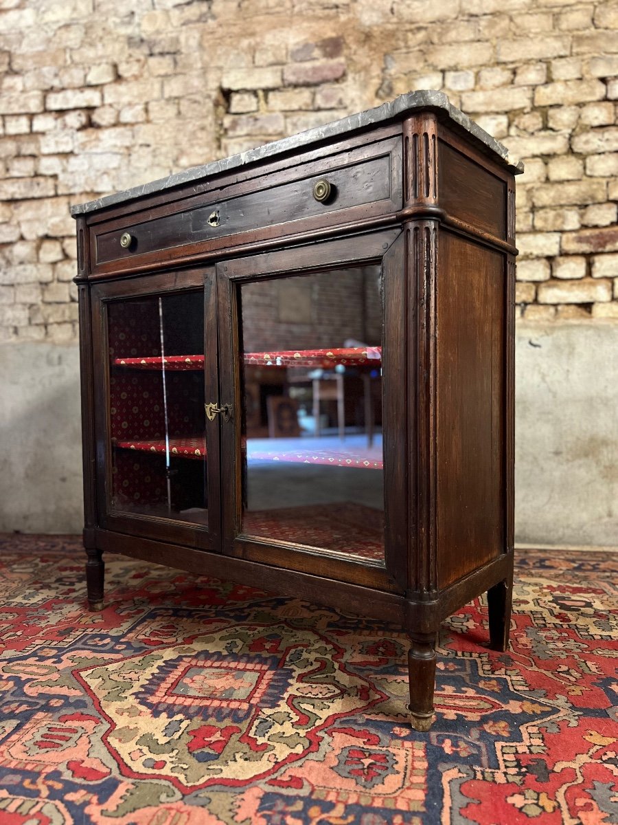 Louis XVI XVIII Eme Century Mahogany Buffet-photo-2