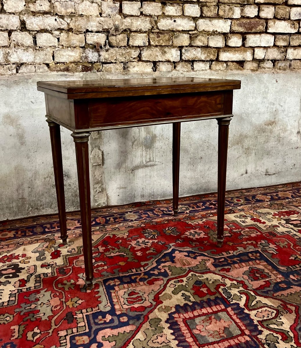 Mahogany System Table From Napoleon III Period XIX Eme Century-photo-3