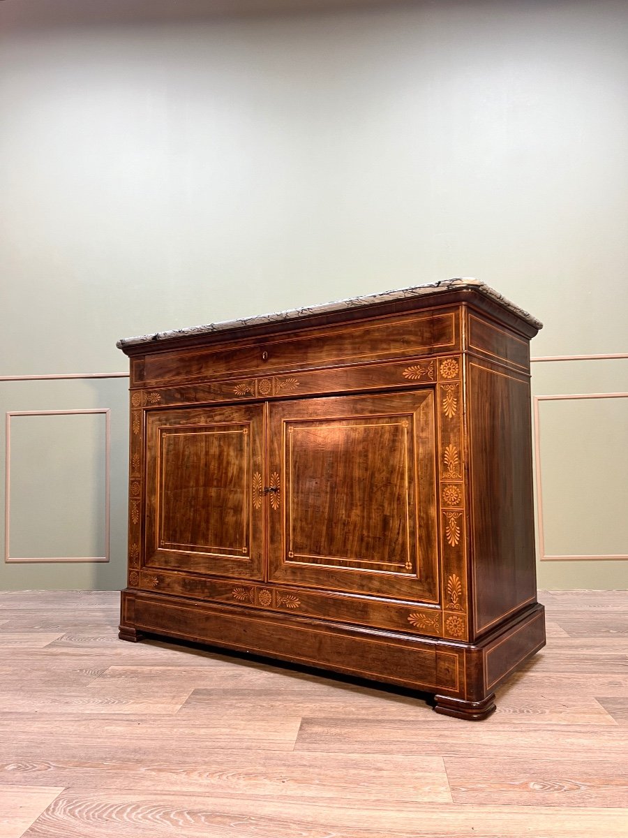 Chest Of Drawers In Rosewood Charles X Period Circa 1825-photo-4