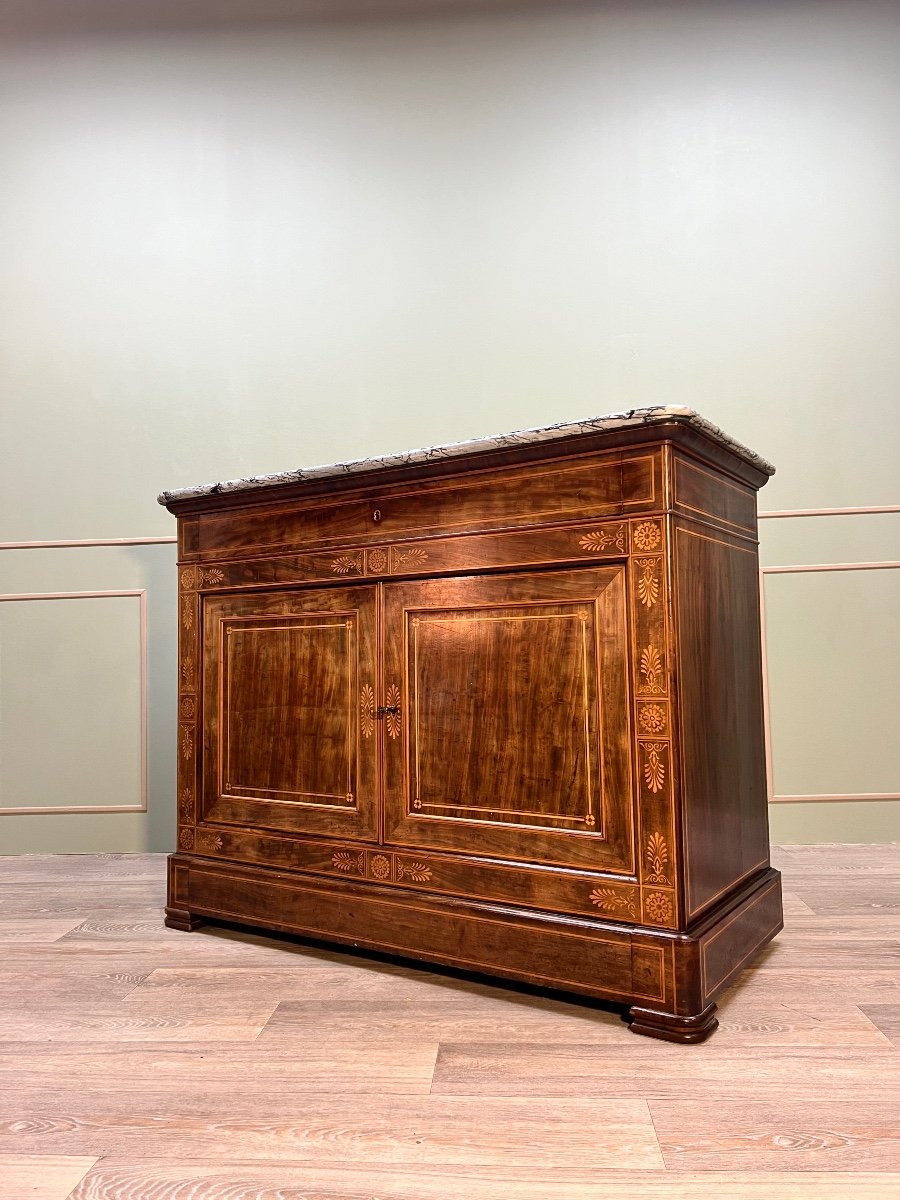 Chest Of Drawers In Rosewood Charles X Period Circa 1825-photo-5