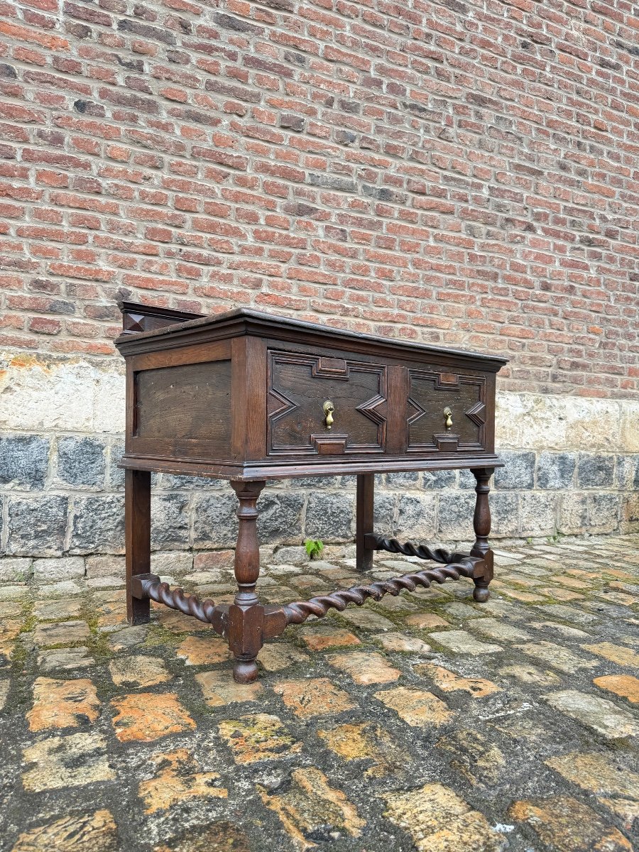 Meuble à Gibier D’époque Louis XIII  XVIII Eme Siècle -photo-3