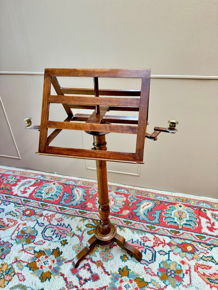 Louis Philippe Period Oak Double Lectern, 19th Century -photo-4