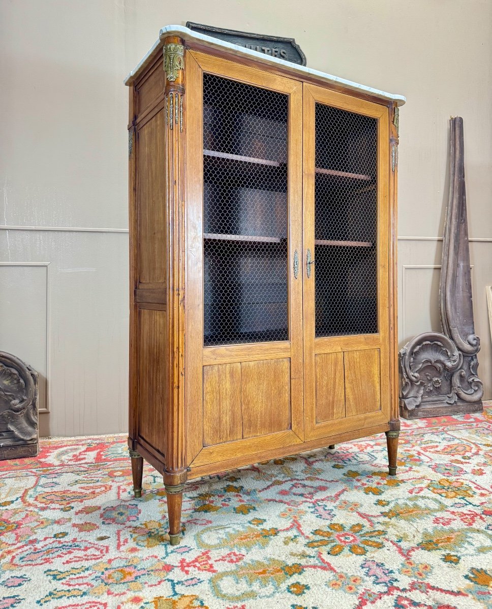 Mahogany Bookcase From Louis XVI XVIII Eme Century-photo-3