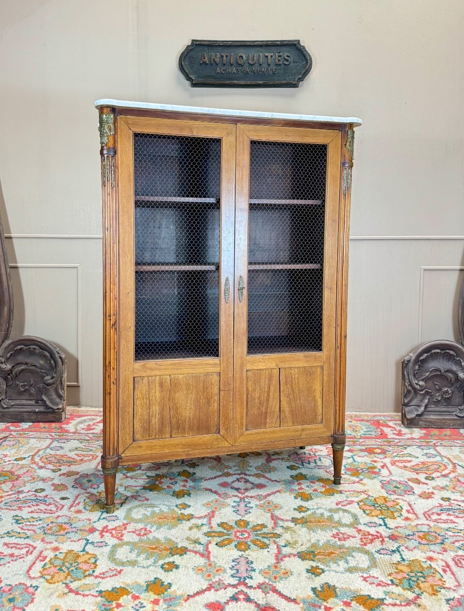 Mahogany Bookcase From Louis XVI XVIII Eme Century-photo-1