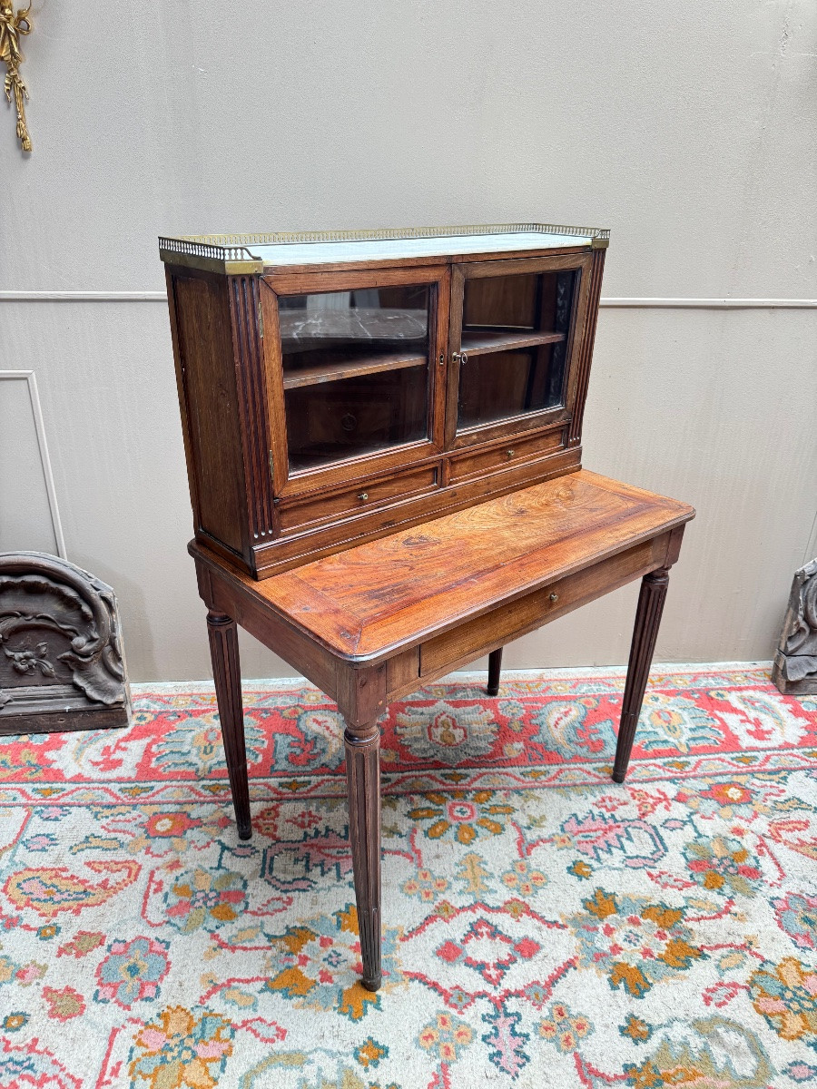 Louis XVI Mahogany Daylight From The 18th Century -photo-3