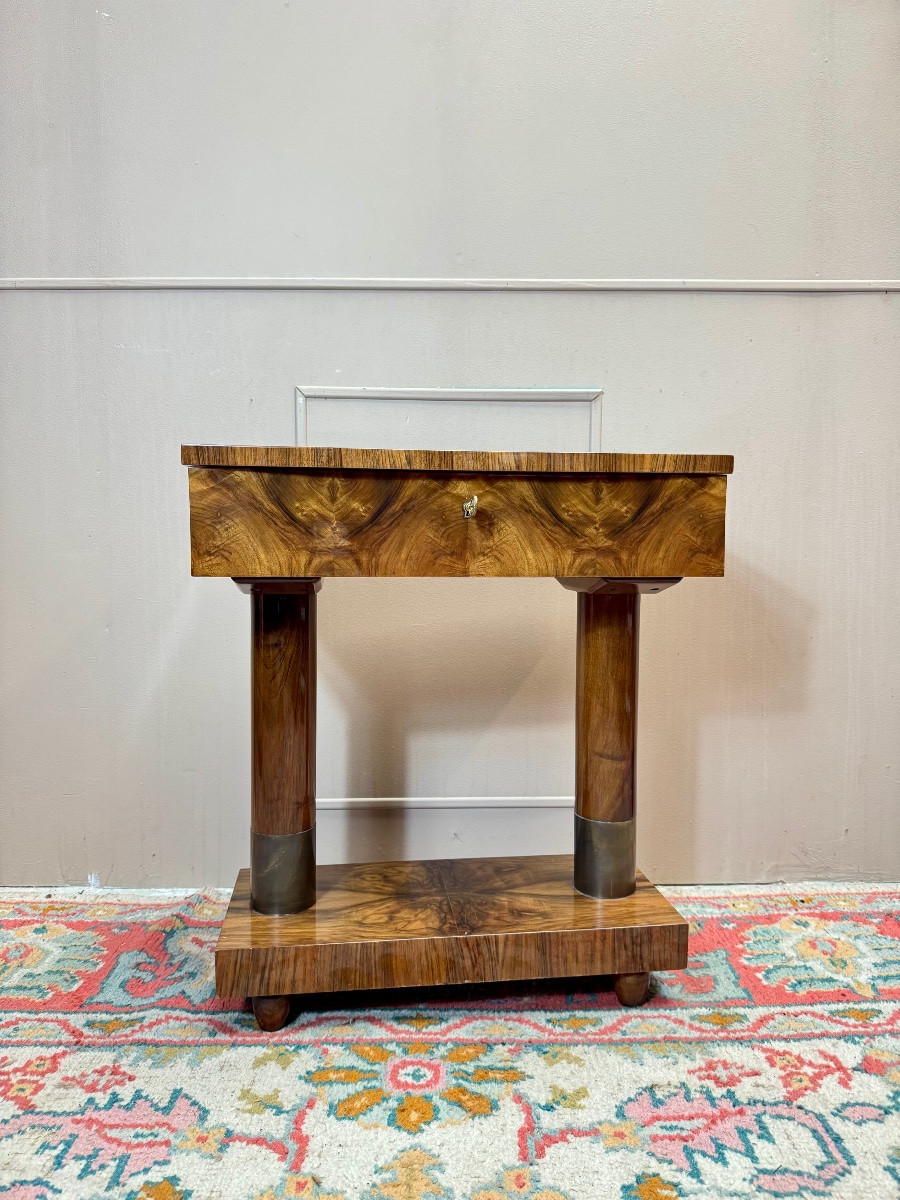 Art Deco Flamed Walnut Worktop -photo-2