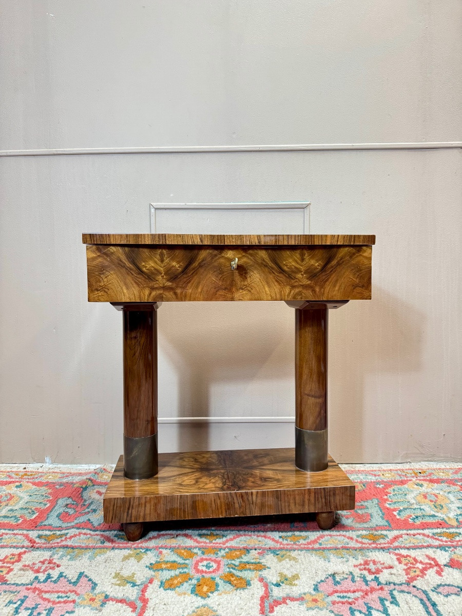 Art Deco Flamed Walnut Worktop -photo-6