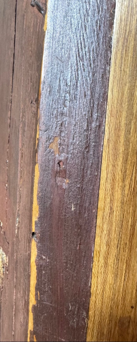 Tuart Jean-baptiste II Marquetry Woodwork Secretary Stamped From The Louis XVI Period-photo-8