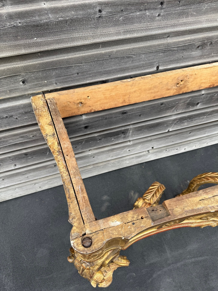 18th Century Regency Period Giltwood Console Table -photo-6