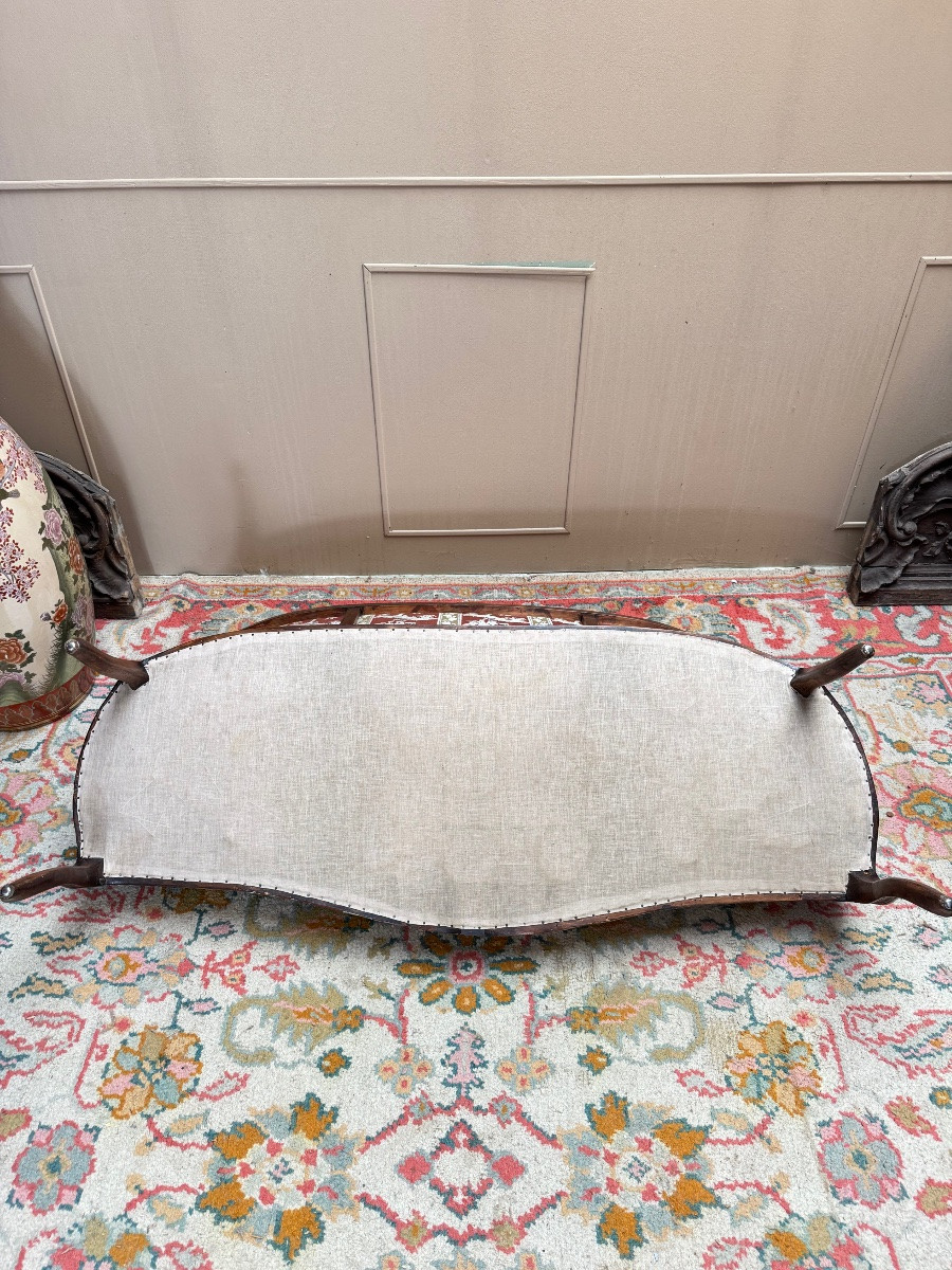 Louis XV Period Walnut Bench, 18th Century -photo-5
