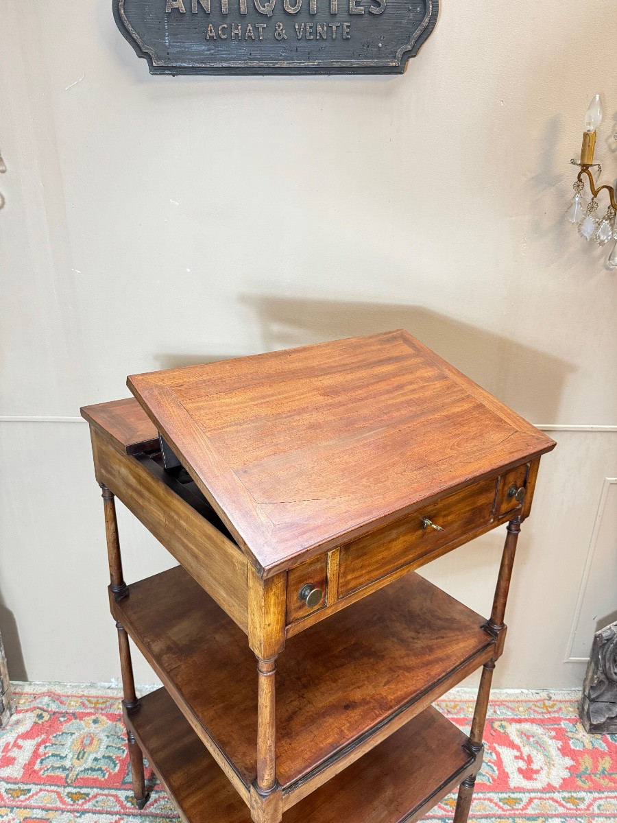 Mahogany Writing Desk From A 19th-century British Official Office -photo-2