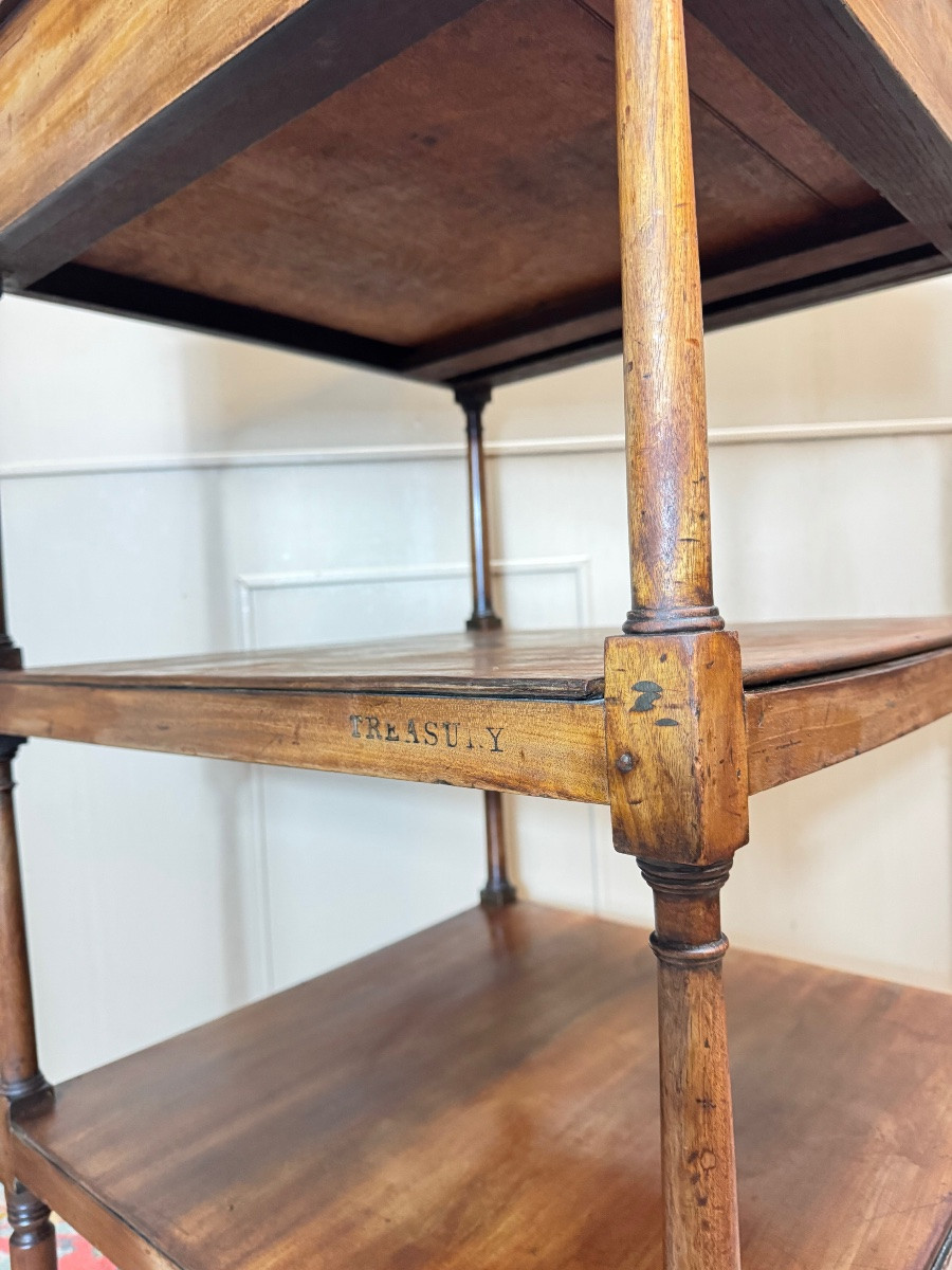 Mahogany Writing Desk From A 19th-century British Official Office -photo-2